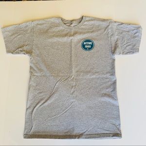 EUC Active Ride Shop Mens Medium Grey T-shirt